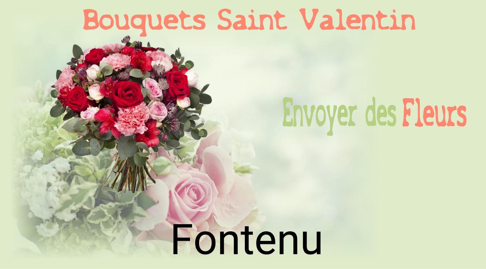 Roses de Saint-Valentin livrées à Fontenu